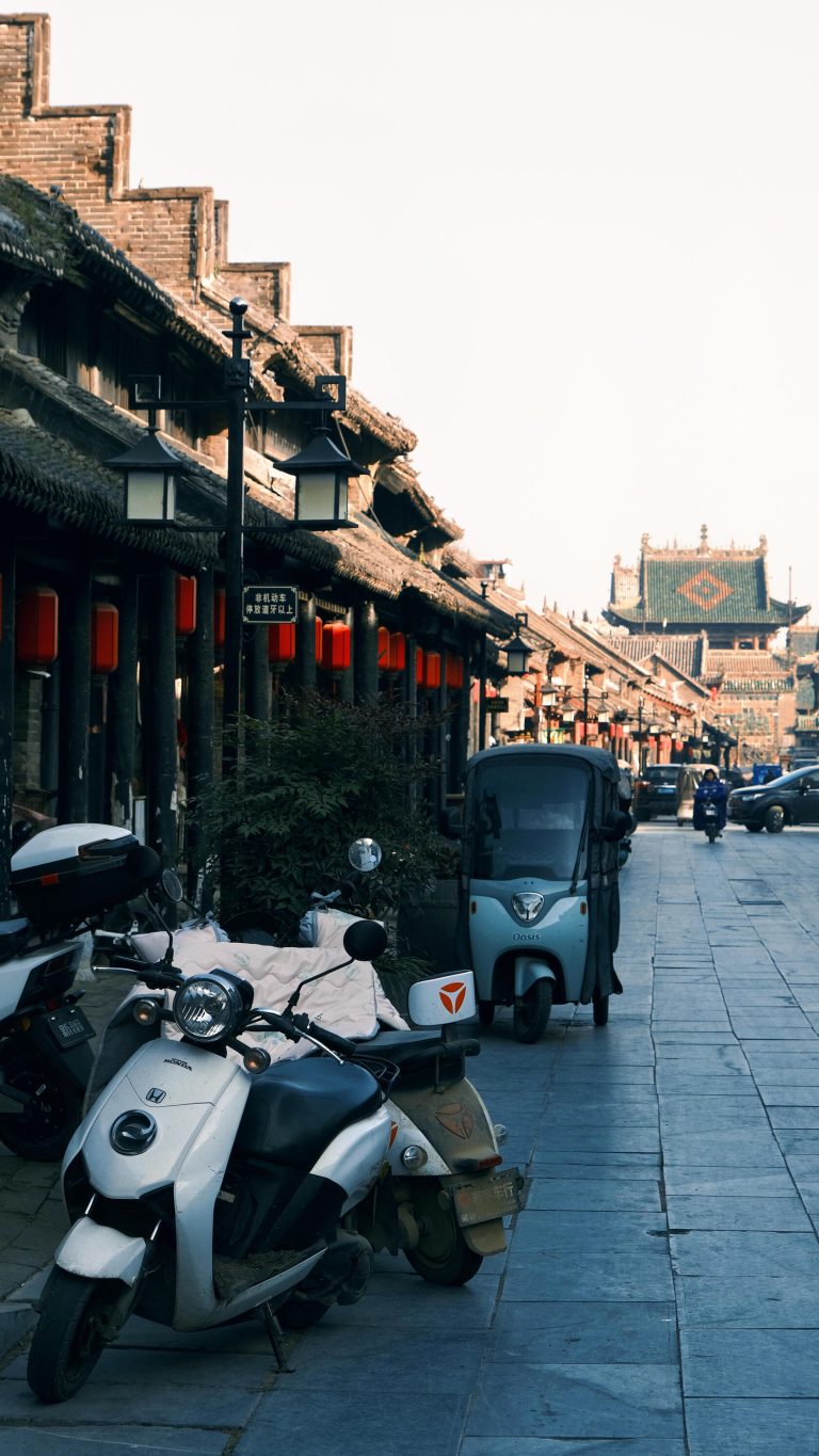 A serene ancient street in Jingzhou, offering a quiet moment on the Hubei historical journey.