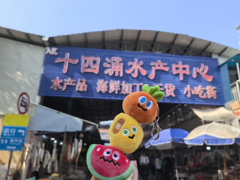 Local souvenirs in Jiangmen, reflecting the vibrant culture of the Guangdong Self-Drive Tour.